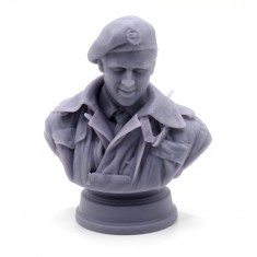 British Centurion Tank Crew Bust (70mm, 3D Printed)
