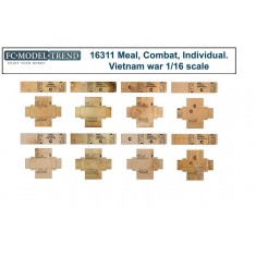 1/16 US Combate Rations Vietnam Era