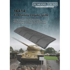 1/16 T-34 Engine Cover Grille for Trumpeter kits