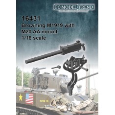 1/16 Browning M1919 w/M20 AA Mount