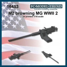 1/16 WWII M2 Browning Heavy Machine Gun