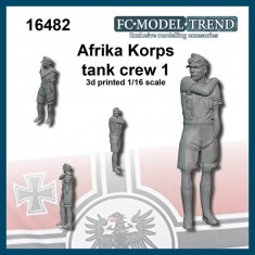 1/16 Afrika Korps Tank Crew