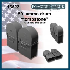 1/16 50' Ammo Drum "Tombstone"