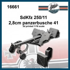 1/16 Sdkfz 250/11 2.8cm Panzerbusche 41