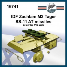 1/16 IDF Zachlam M3 Tager SS-11 AT Missiles