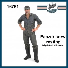 1/16 Panzer Crew At Rest #4
