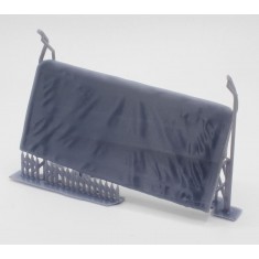 1/16 Willys Jeep Windscreen with Canvas Cover