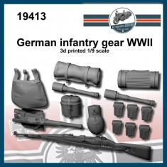1/9 WWII German Soldier Gear