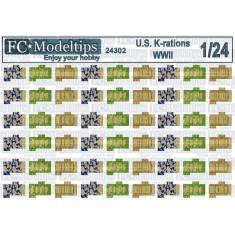 1/24 WWII US Army K Rations Cartons Vol.1