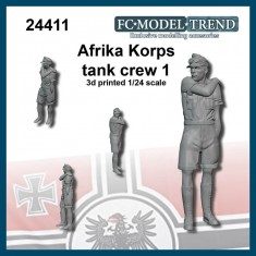 1/24 Afrika Korps Tank Crew