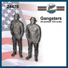 1/24 Gangsters Mafia (2 Figures)