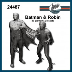 1/24 Batman and Robin (2 figures)