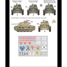 1/35 M24 Chaffee in Spain Decals