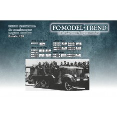1/35 Legion Condor Halftracks License Plates