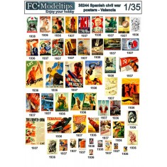 1/35 Spanish Civil War Posters - Valencia