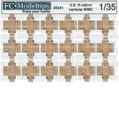 1/35 WWII US Army K-ration Boxes