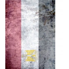 Self Adhesive Grunge Base (Flag) -  Egypt (26x19cm)