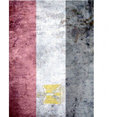 Self Adhesive Grunge Base (Flag) -  Egypt (19x13cm)