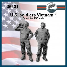 1/35 US Soldiers in Vietnam #1 (2 figures)
