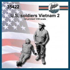 1/35 US Soldiers in Vietnam #2 (2 figures)