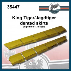 1/35 King Tiger/Jagdtiger Dented Skirts