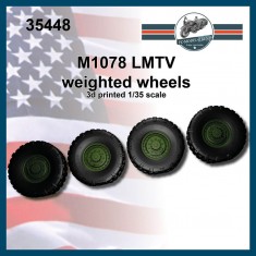 1/35 M1078 LMTV Weighted Wheels