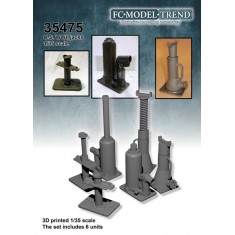 1/35 WWII US Hydraulic Jacks (6 units)