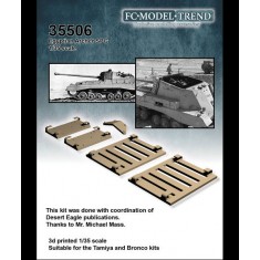 1/35 Archer SPG Egyptian Extra Armour Shields for Tamiya/Bronco kits