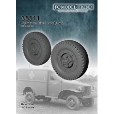 1/35 Dodge WC Highway Pattern Tyres
