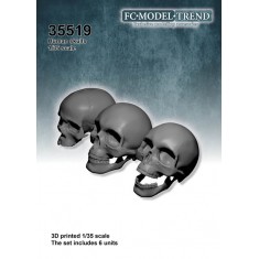 1/35 Human Skulls (6pcs)