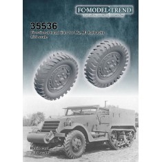 1/35 M2/M3 Halftracks Directional Tyres