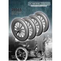 1/35 Ford Model T Wheels for ICM kits