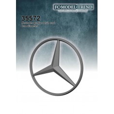 Mercedes Plaque (diameter: 4cm)