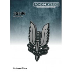 British Army Special Air Service (SAS) Plaque (resin cast 3.5cm)