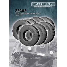 1/35 KHD German Truck Weighted Tyres for ICM Kit