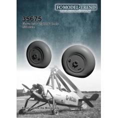 1/35 Cierva C-30 Weighted Wheels for MiniArt kits