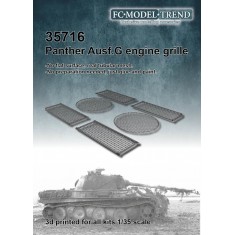 1/35 Panther Ausf.G Engine Grilles