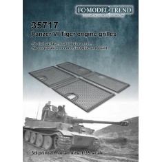1/35 Panzer VI Tiger Engine Grilles