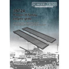 1/35 Panzer III Engine Grilles