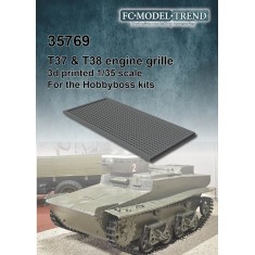 1/35 T37/T38 Engine Cover Grille for HobbyBoss kits