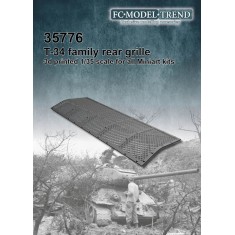 1/35 T-34 Family Rear Grille for MiniArt kits