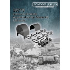 1/35 Somua S35 Detail Set for Tamiya kits