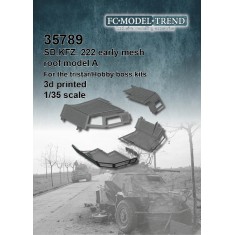 1/35 SdKfz. 222 Early Mesh Roof Model A for Tristar/HobbyBoss kits