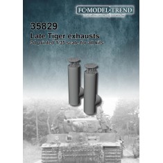 1/35 Tiger Exhausts Late model