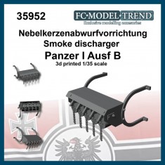 1/35 Smoke Launcher Nebelkerzenabwurfvorrichtung Panzer I Ausf B
