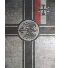 Self Adhesive Grunge Base - WWI German Empire (19x13cm)