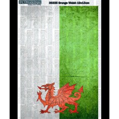 Printed Self-adhesive Base - Welsh (190 x 130mm)