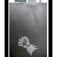 British 6th Armoured Division Self-adhesive Base (190 x 130mm)