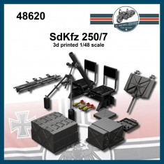 1/48 SdKfz 250/7 Accessories