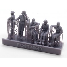 1/48 Panzer IV Crews (5 figures)